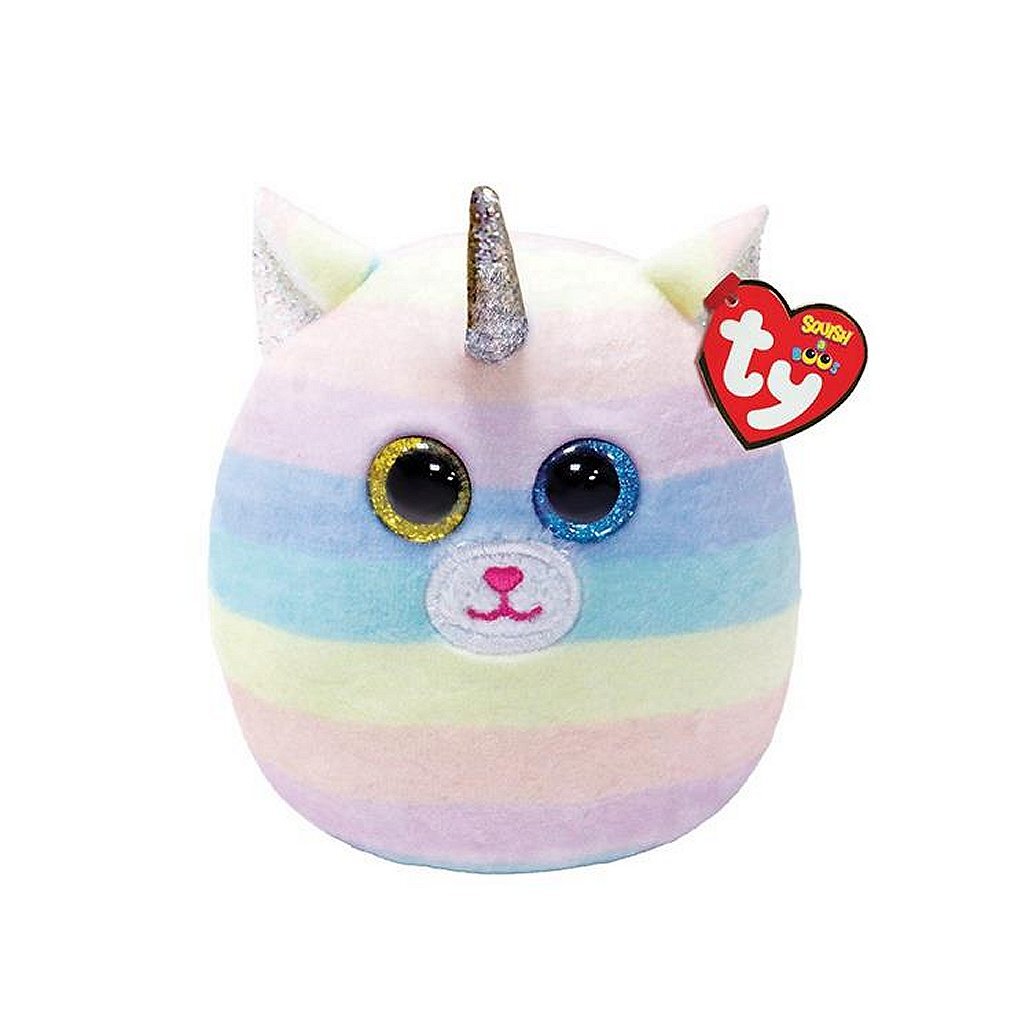 Ty squish en boo kosskudd kudde cat Heather 8 cm