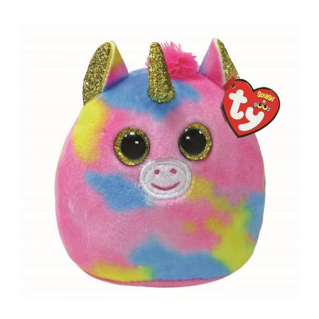 Ty Squish A Boo Couddly Cushion Unicorn Fantasia 8 cm