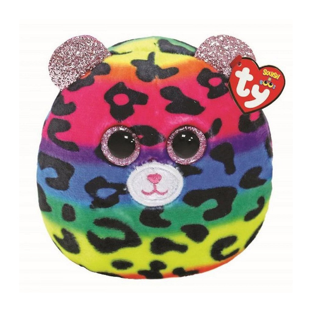 Ty Squish A Boo Cuddle Cuschion Leopard Dot 8 cm