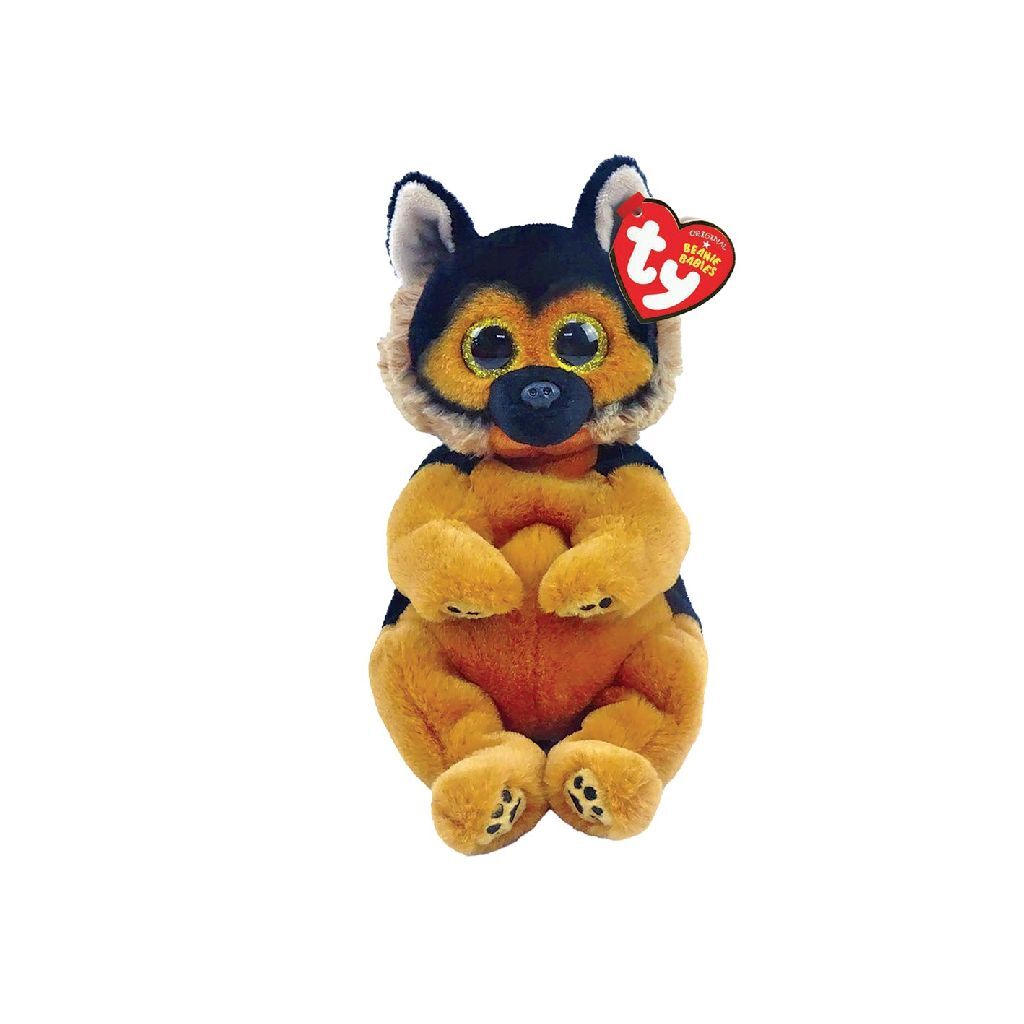 Ty Beanie Babies Bellies Ace German Shepherd, 15cm