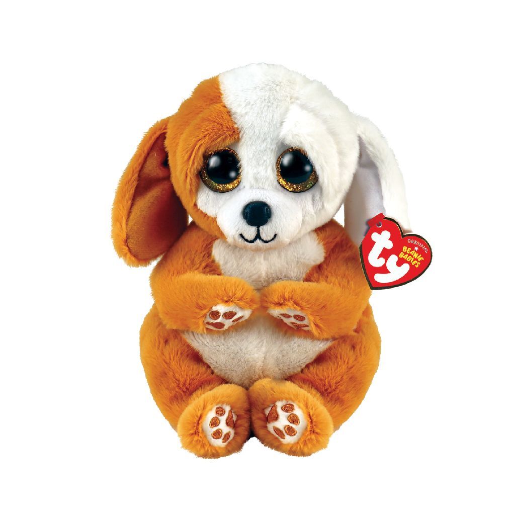 Ty Beanie Babies Bellies Back Gles Dog, 15 cm