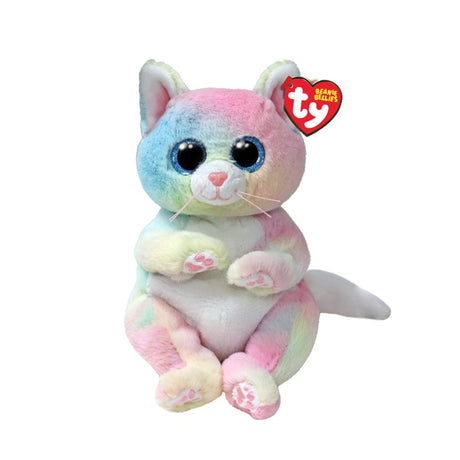 Ty Beanie Babies Bellies Jennie Regenbogenkatze, 15 cm