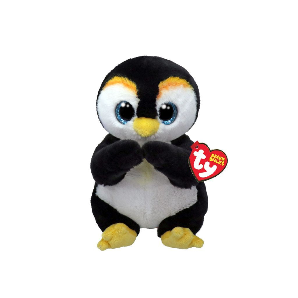 Ty ty Beanie Puppelcher Bellies hänken Pingu ial; n nev 15 cm