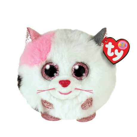 Ty Puffies Kuscheltier Katze Muffin 10 cm