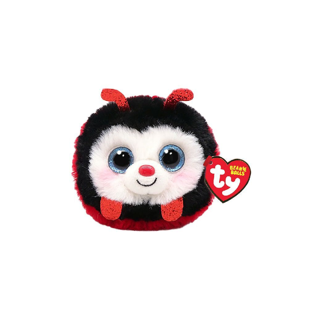 Ty Beanie Ty Teen Puffies Izzy Ladybug, 10 cm