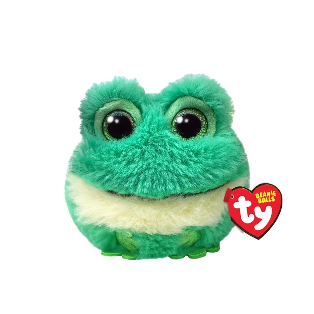 Ty beanie ty teeny puffies gilly frog, 10cm