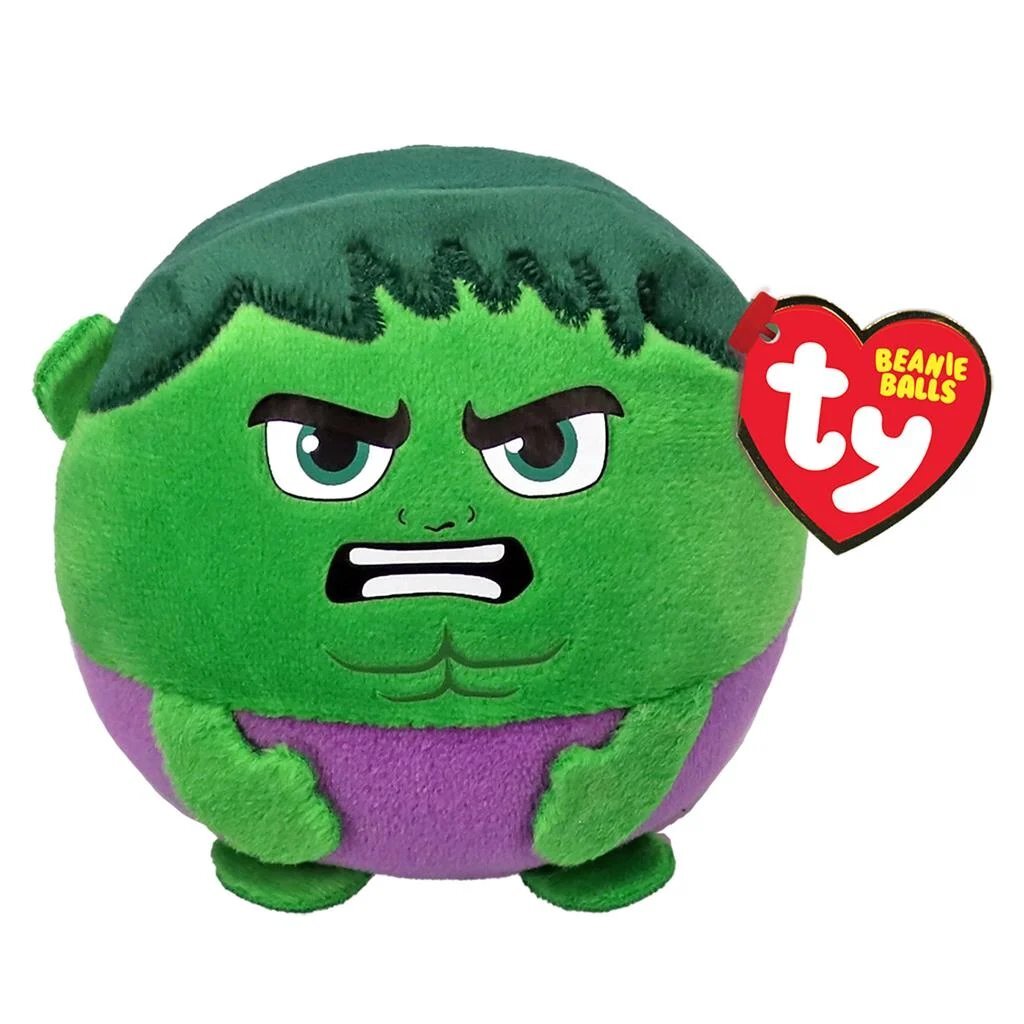 Ty Beanie Balls Marvel Cuddle Hulk 10 cm