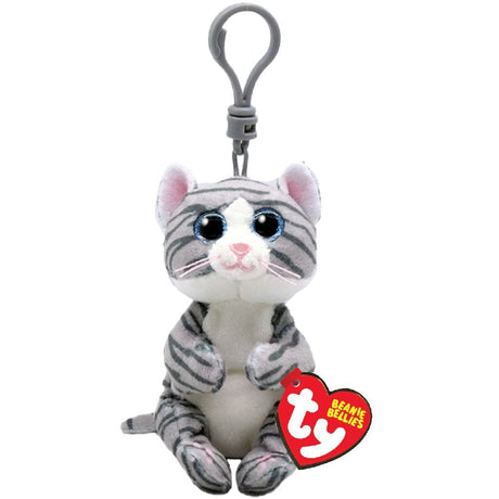 Ty Beanie Babies Bellies Clip Kuscheltier Katze Mitzi 10 cm
