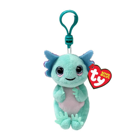Ty Beanie Bellies Clip Kuscheltier Axolotl Alex 10 cm