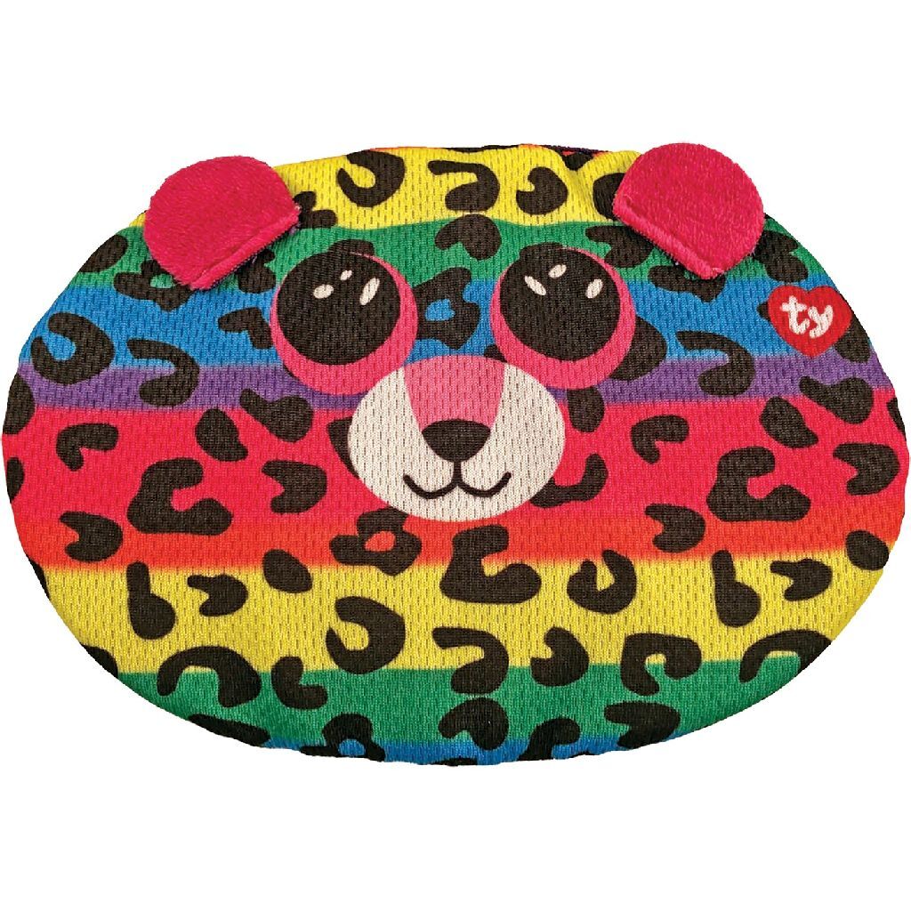 Ty Washable Children's Mouth Cap Leopard Dot Justerbar 3+