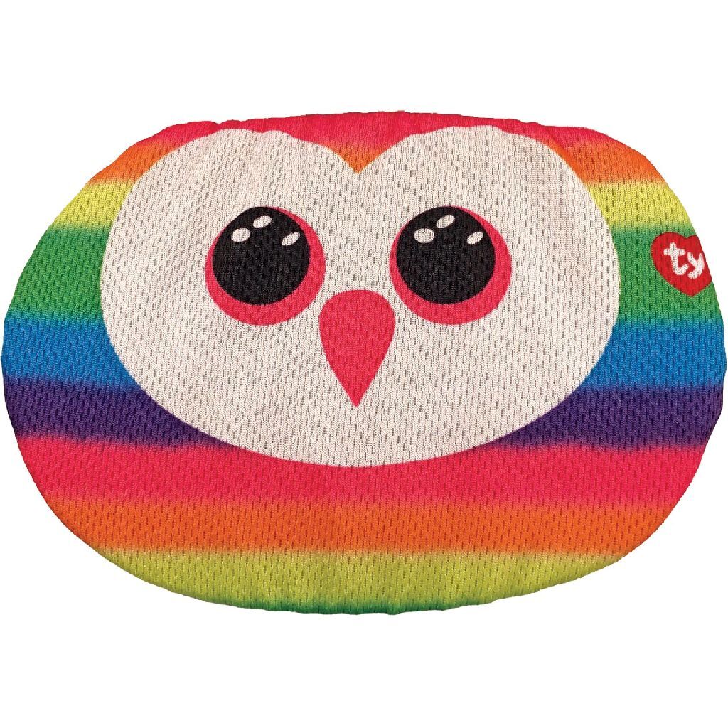 Ty washable children's mouth cap owl owen adjustable 3+