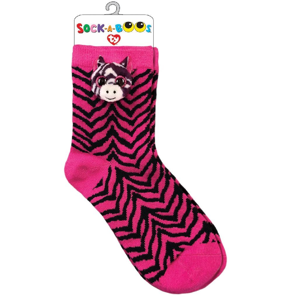 Ty mode sokker zebra zoey