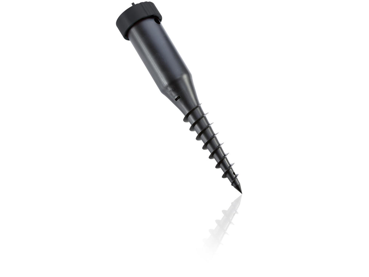 Leifheit Wäschetrockner-Center-Erdanker – inkl. Einschraubstange - 50 mm Durchmesser - schwarz