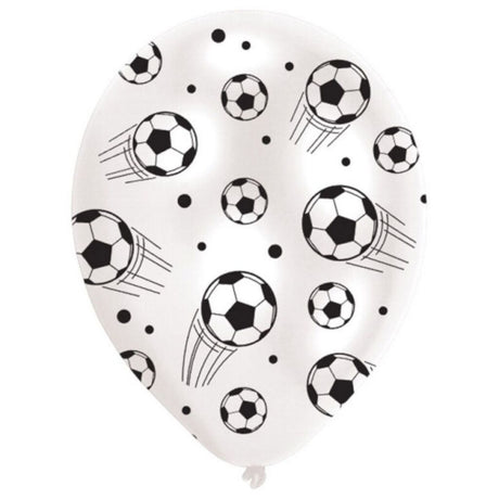 Basic Fußballballons 27,5 cm 6 Stück