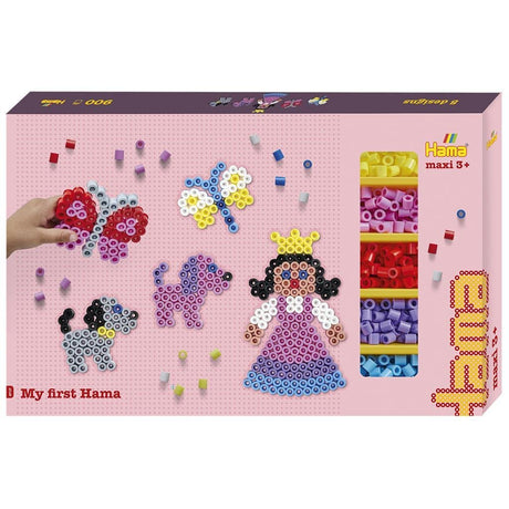 Hama - Maxi-Bügelperlen - Meine erste Geschenkbox - 900 Stück