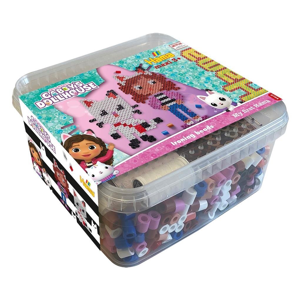 Hama Ironing perle Set Maxi dans Box Gabby's Dollhouse