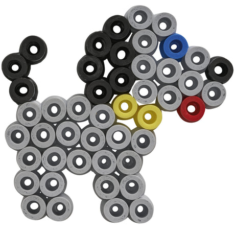 Hama Bügelperlen Maxi-Eimer + Regal 3000 Stück