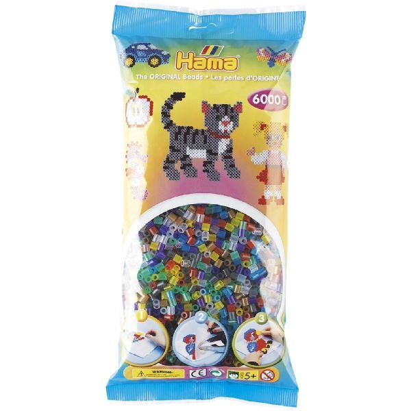 Toys Hama Iron Beads 20553 perle di ferro 6000 pezzi