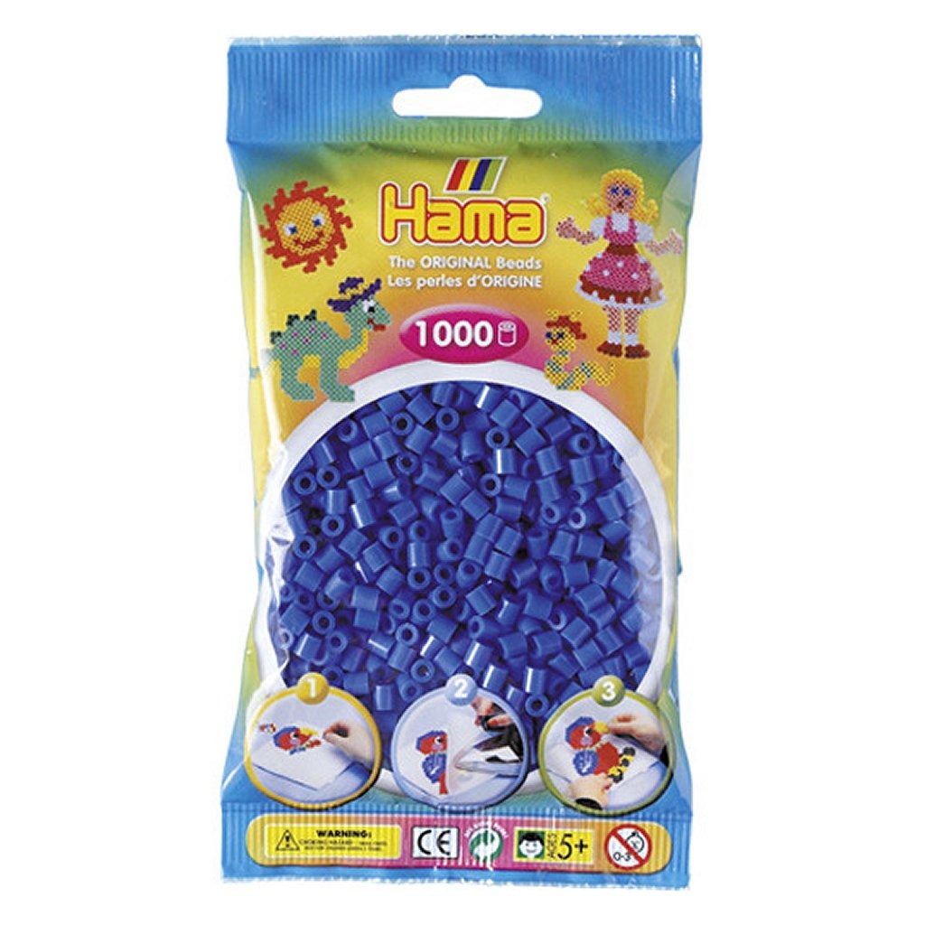 Hama Iron Beads bleu 1000 pièces