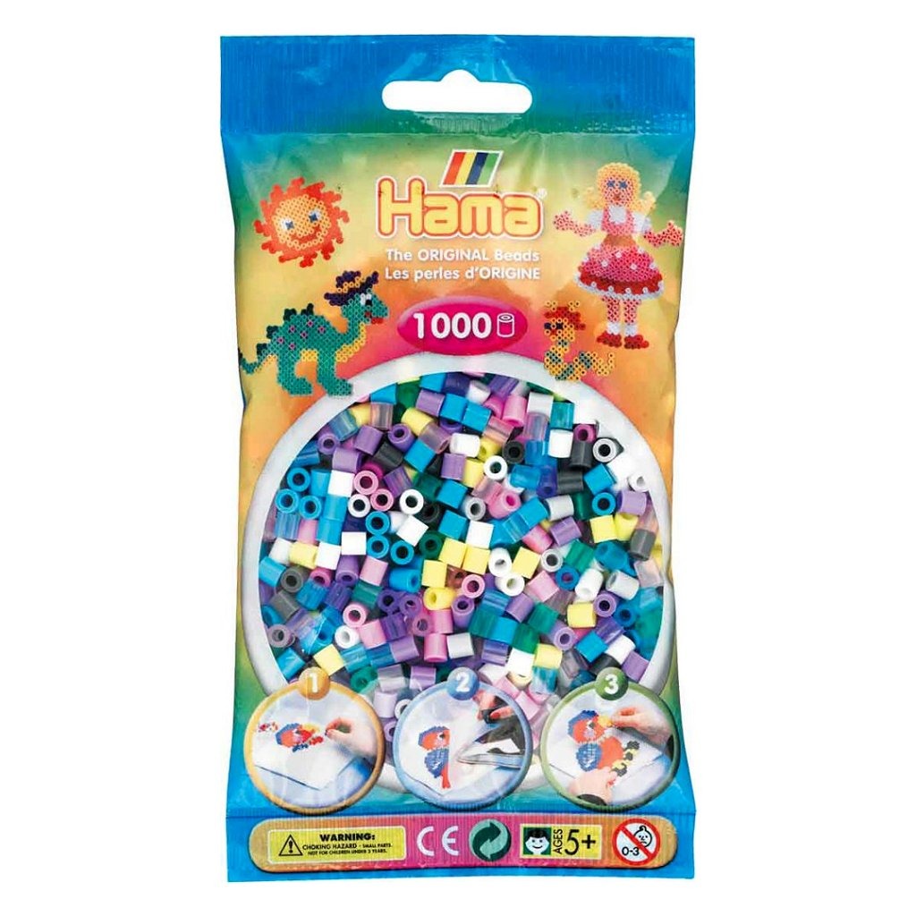 Hama String Beads Pastellbix (69), 1000st.