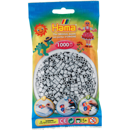 HAMA Iron Beads Gris clair (070), 1000st.