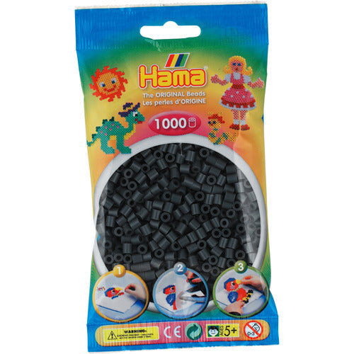 HAMA Iron Perles Gris foncé 1000