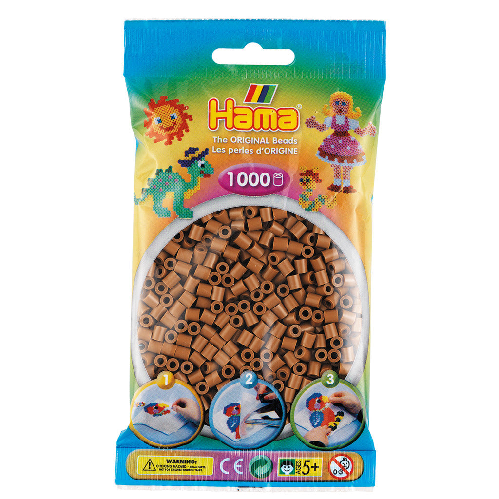 Hama Iron Peads Nougat Brown 1000 kosov