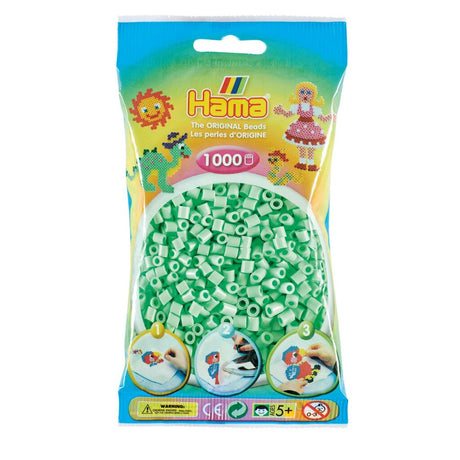 Hama Bügelperlen Mint-Pastell 1000 Stück