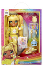 Rainbow High Junior High Pyjama Party – 23 cm – sonnig (gelb) – Modepuppe