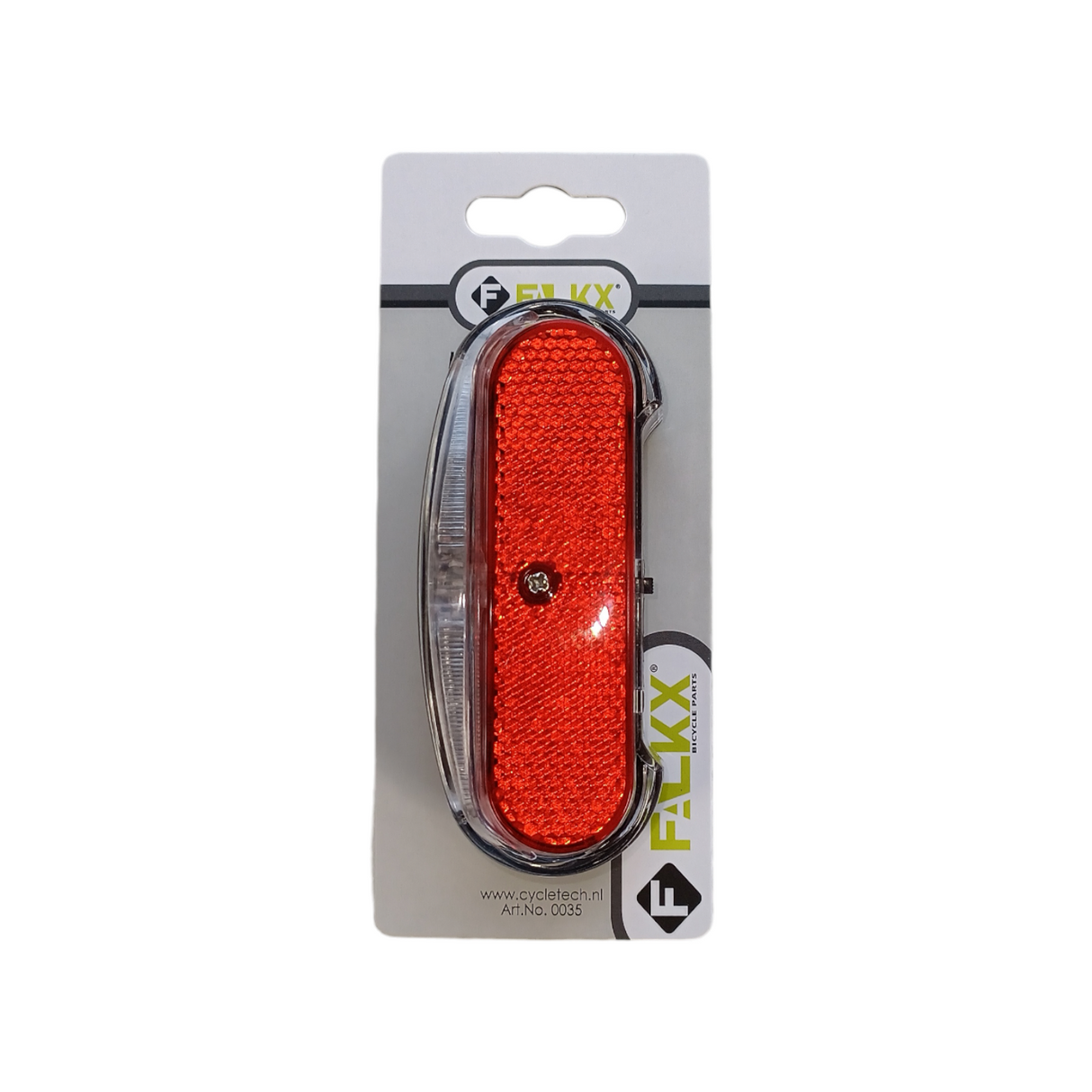 Falkx LED Hecklicht. Baugruppe 50 80 mm. Einschließlich Batterien (Hanging -Paket).