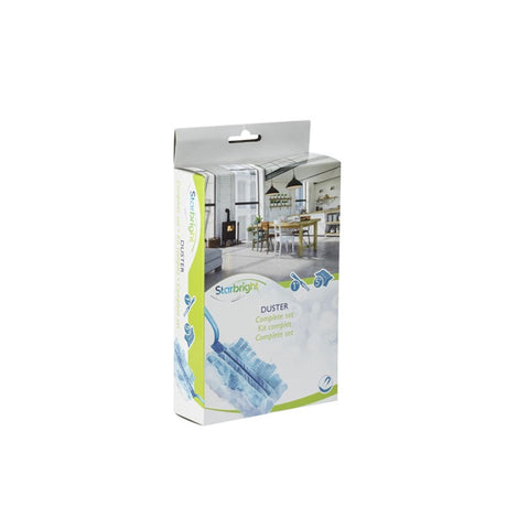 Starbright 1003942 – Staubwedel Starbr. Halter + 5res | 6 Stück