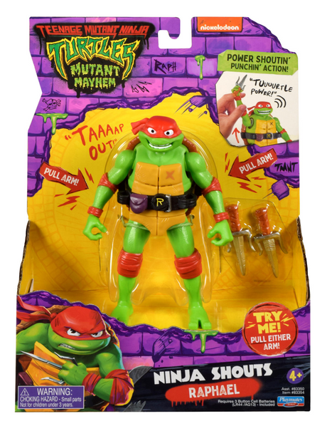 Boti Teenage Mutant Ninja Turtles Ninja Shouts Spielfigur – Raphael