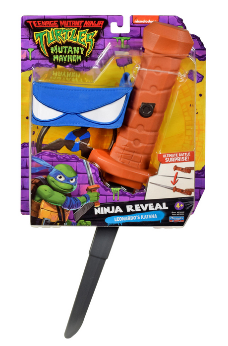 Teenage Mutant Ninja Turtles – Leonardo verwandelt ein Katana-Schwert