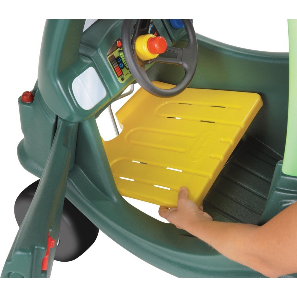 Little Tikes gemütliches Coupé-Laufauto Dino 72x44x92 cm grün