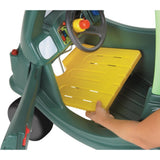 Little Tikes gemütliches Coupé-Laufauto Dino 72x44x92 cm grün