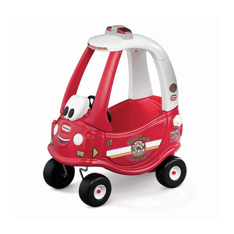 Little Tikes Ride and Rescue, gemütliches Coupé-Aufsitzauto der Feuerwehr