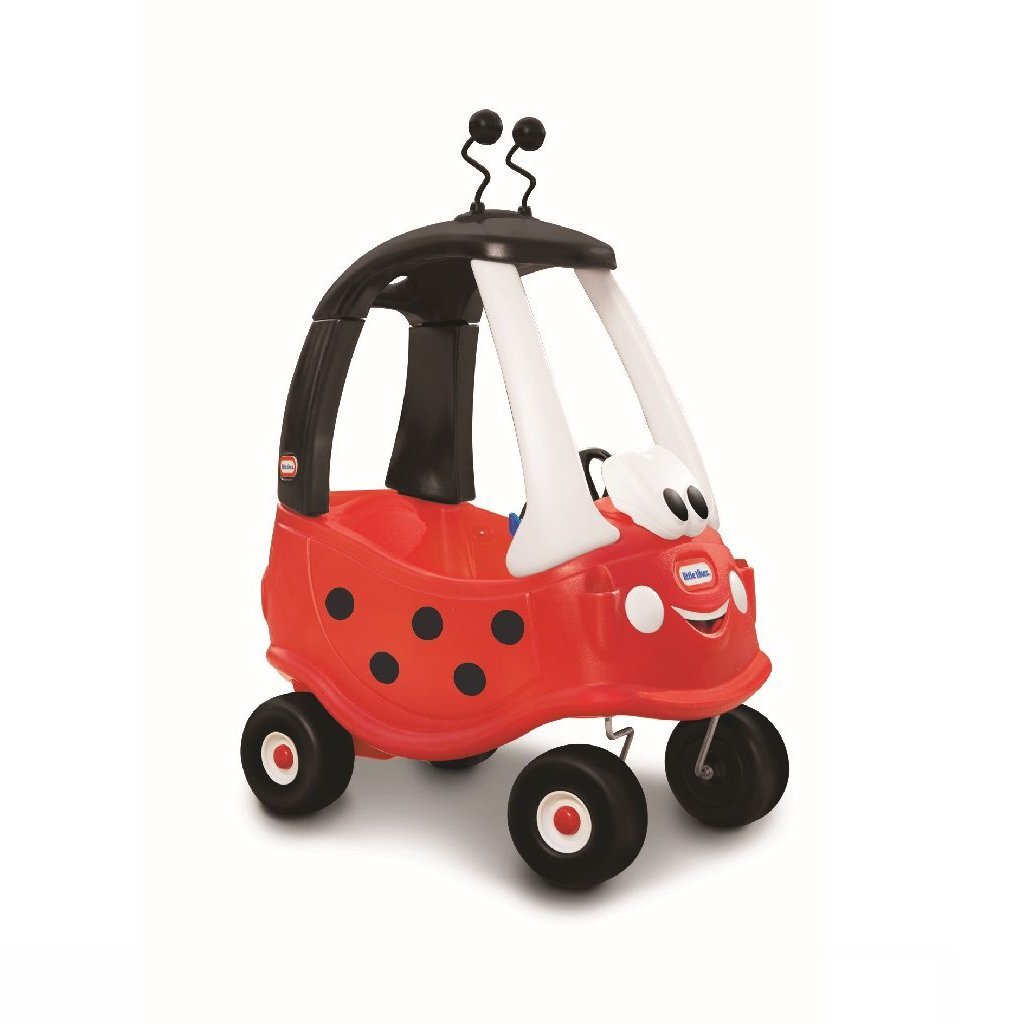 Little Tikes Rutschauto, gemütliches Coupé, Marienkäfer, 38 x 49,5 x 24 cm