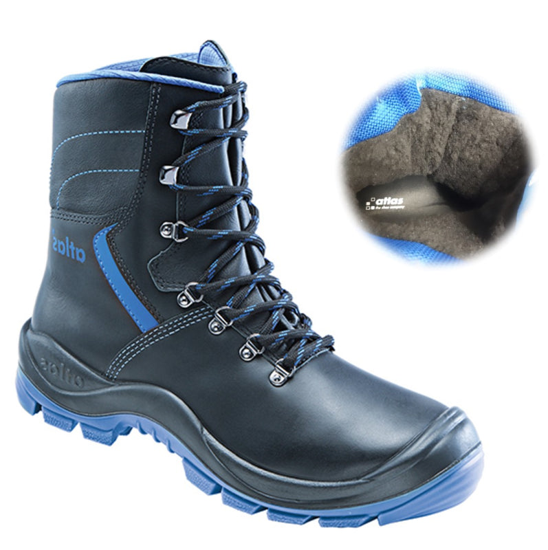 Atlas Arbeitsstiefel Ergo-Med 846 XP S3 + kn gefüttert | schwarz | Größe 38 - 00.012.051.38