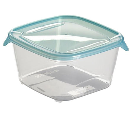 Curver Fresh Go Lebensmittelaufbewahrungsbox 1200 ml, 3er-Set, 15,5 x 15,5 x 12 cm