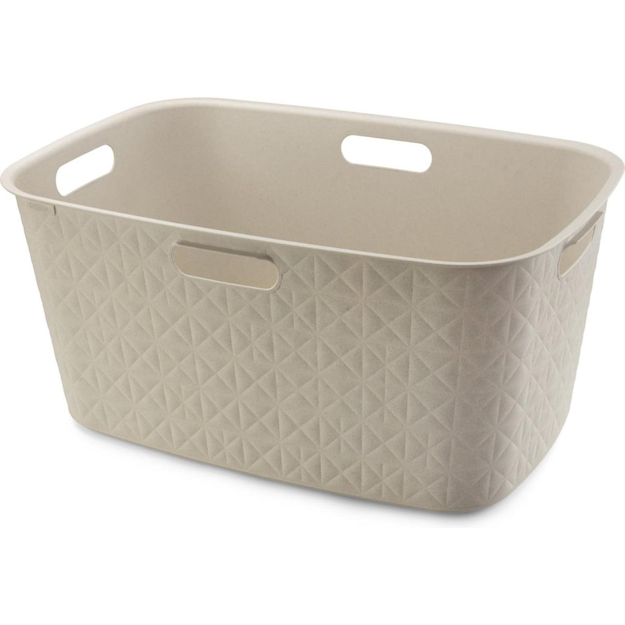 Curver Softex Wäschekorb 45l Kreideweiß
