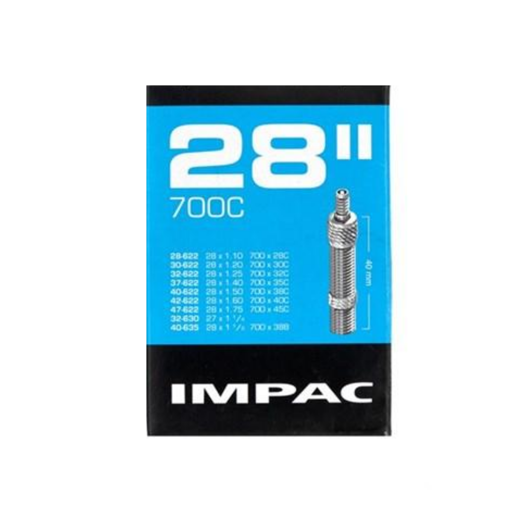 IMPAC (Schwalbe) Inner Tube DV17 28 tommer 28 47-622 40 mm