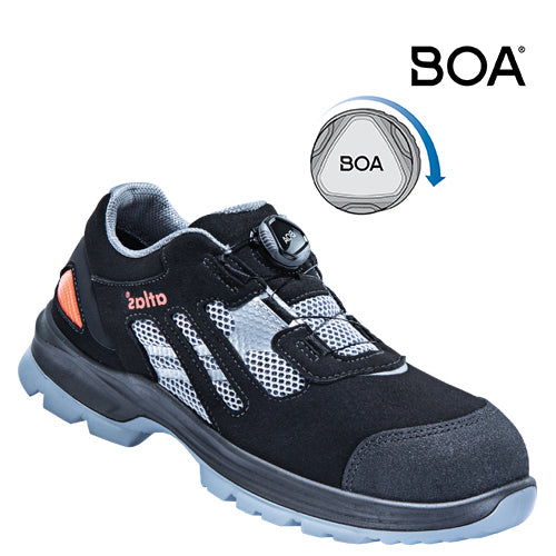 Atlas Arbeitsschuh Flash 3200 Low Boa S1 | schwarz grau | Größe 36 - 00.012.166.36
