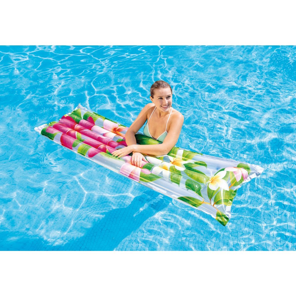 Intex 59720np Wet Set Collection Flower Luftmatratze 183x69 cm