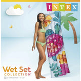 Intex 59720np Wet Set Collection Flower Luftmatratze 183x69 cm