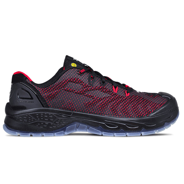 Hks Arbeitsschuh RS 285 S1P | schwarz rot | Größe 40 - 4040005194409