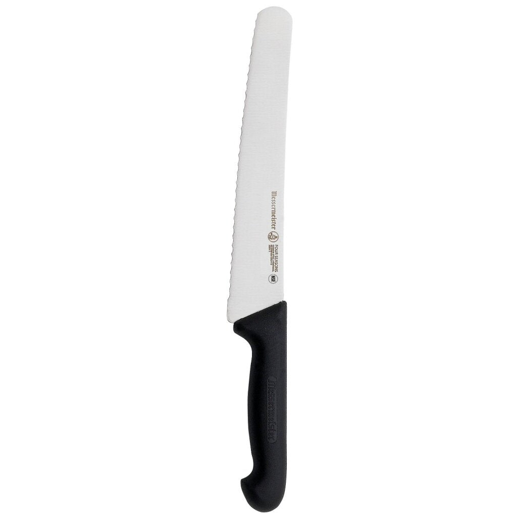 Messermeister Four Seasons Brotmesser 25 cm Edelstahl schwarz