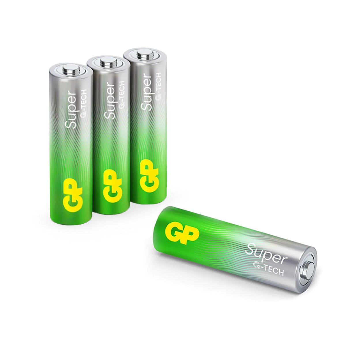 GP Super Alkaline AA Batteries 4PK