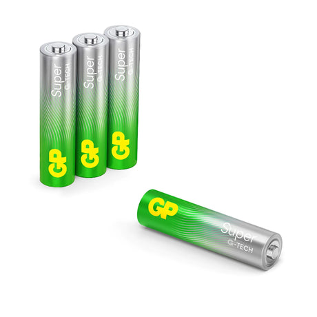 GP Super Alkaline AAA-Batterien 4 PS