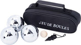 Engelhart Longfield Jeu de Boules Game 3 Balls métalliques en sac