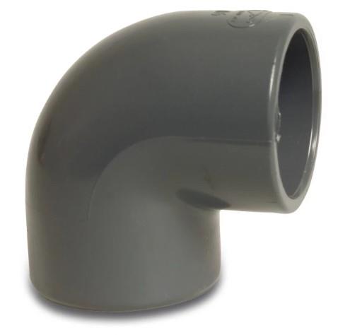 PVC-Knie 25 mm 90° 16 bar Kiwa